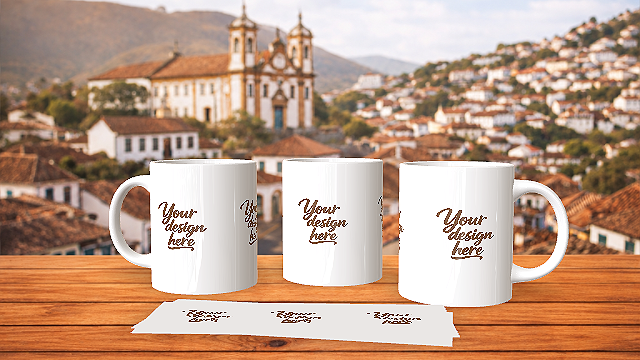 Three Mugs + Art