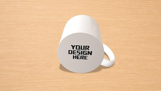 Lying Mug