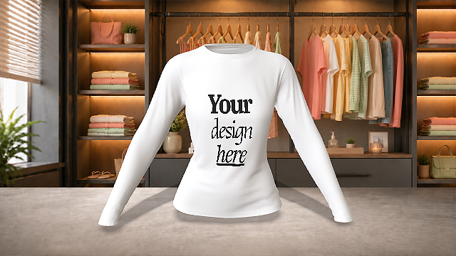 Camiseta Manga Longa Feminina