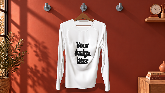 Camiseta Rash Guard (Manga Longa) Feminina - Cabide