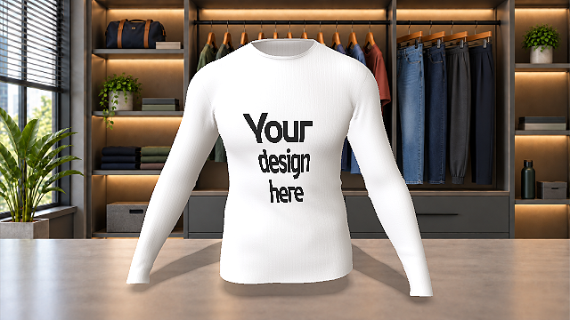 Camiseta Manga Larga Masculino