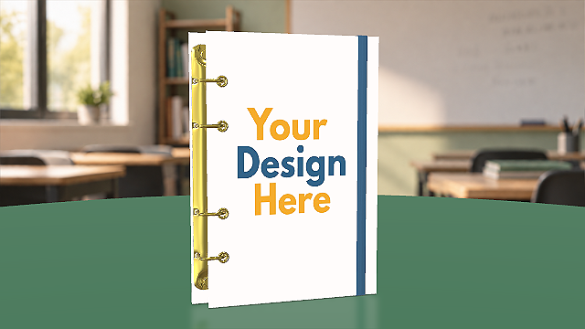 College Ring Binder - Vertical