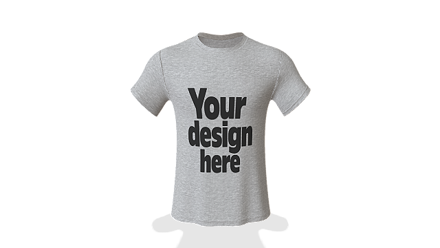 Men's Heather Gray T-shirt